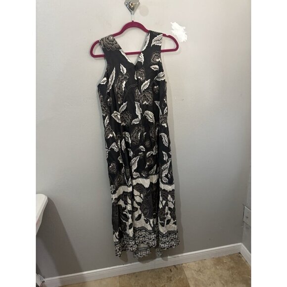 anthropologie Floreat Soha Maxi Dress Floral With Pockets Women Small - Picture 8 of 13